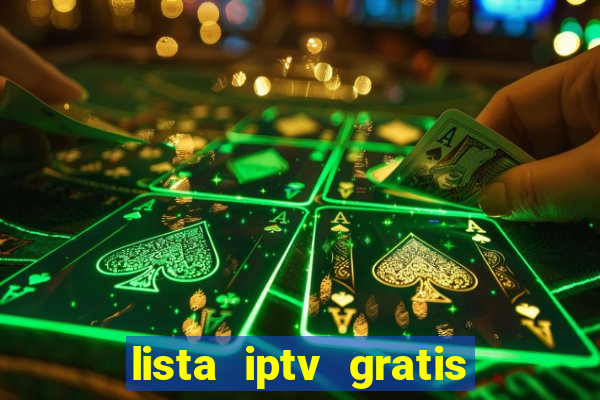 lista iptv gratis futebol ao vivo